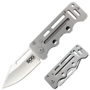 Складной нож-зажим для денег SOG Cash Card Money Clip / EZ1