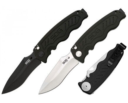 Купите полуавтоматический складной нож SOG Zoom Spring Assisted Satin и Black TiNi (ZM1011 - ZM1012) в Ростове-на-Дону в нашем интернет-магазине