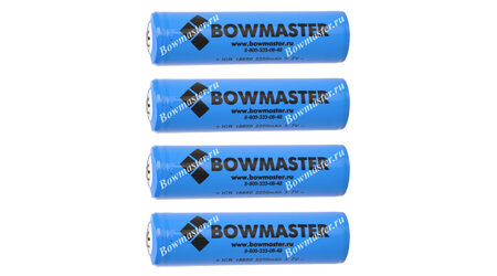 купите Литий-ионный аккумулятор с защитой BowMaster 18650 2200 mAh (4 шт.) в Ростове-на-Дону