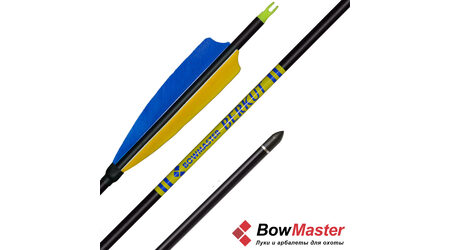 купите Стрела для лука Bowmaster Berkut натуральное оперение 5'' Shield (Боумастер Беркут) в Ростове-на-Дону