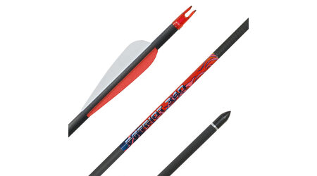 купите Карбоновая стрела для лука Bowmaster Patriot 340, оперение  3'' Streamline  в Ростове-на-Дону