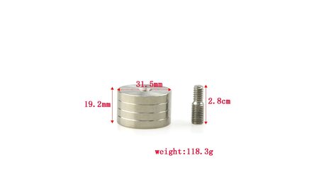 купите Грузик 116 грамм Bowmaster PR617 для карбоновых стабилизаторов в Ростове-на-Дону