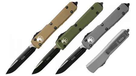 купите Автоматический выкидной нож Microtech Ultratech S/E Standard Drop Point / 121-1GY - 121-1OD - 121-1TA в Ростове-на-Дону