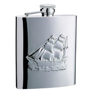 Фляга походная для спиртного "Корабль" S.Quire 1308YB-E73R 0.24 л