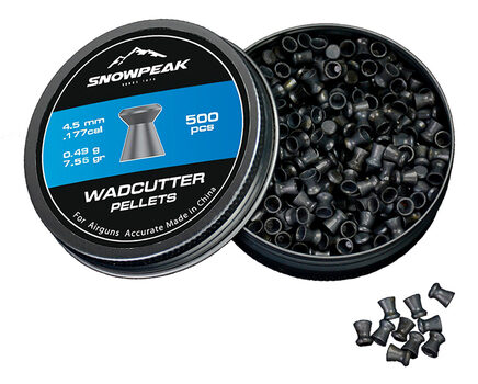 Купите cвинцовые пульки для пневматики SnowPeak WadCutter калибр 4.5 мм в Ростове-на-Дону в нашем магазине