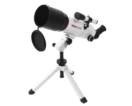 Купите линзовый телескоп Veber 400/80 AZ (рефрактор, 80мм, F=400мм, 1:5) на азимутальной монтировке в интернет-магазине