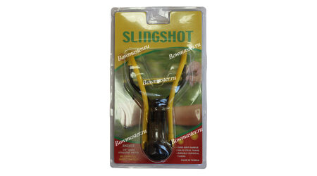 купите Рогатка Man-Kung MK-T9 (черная рукоять, желтая тетива) в Ростове-на-Дону