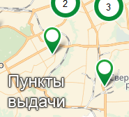 Пункты выдачи в Ростове-на-Дону и других городах на карте